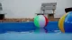 Rainbow Color Pool Party Pack Balls de playa inflable