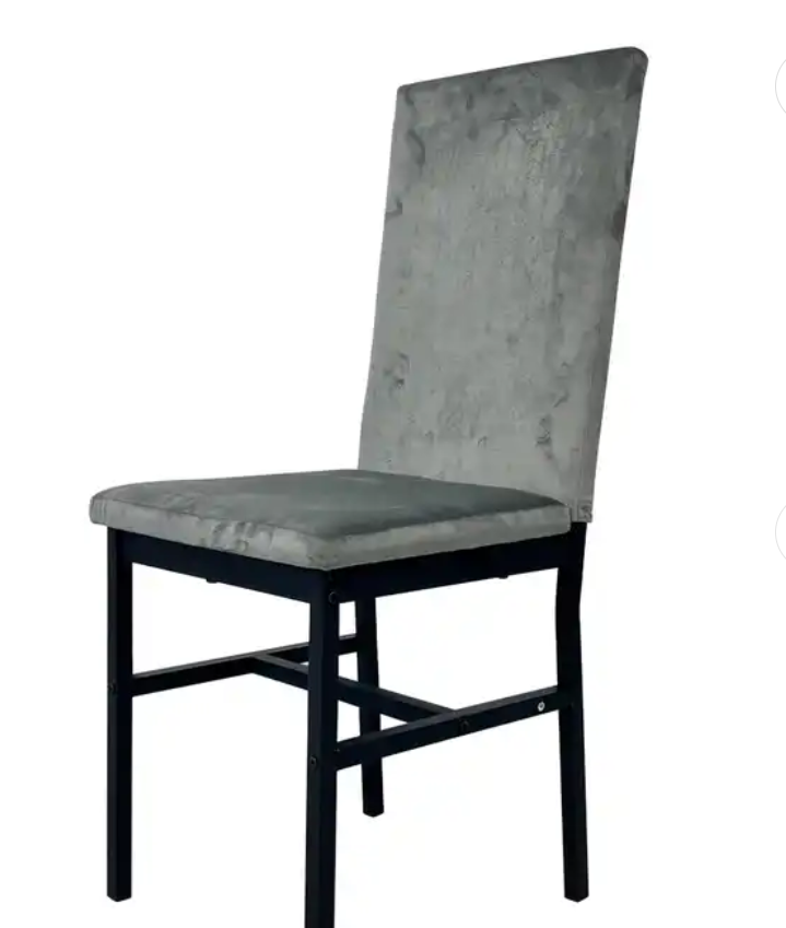 Square tube detachable fashionable dining chair