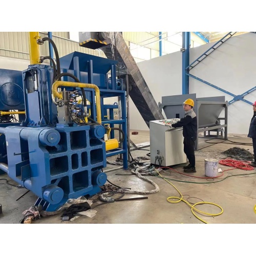 Hydraulic Steel Turnings Briquette Machine