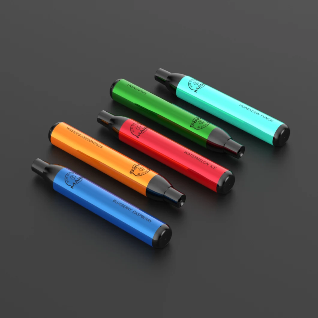 Pasadyang pod puff 1000 mAh 6 ml e likidong kapasidad 2500 puffs disposable electronic sigarilyo