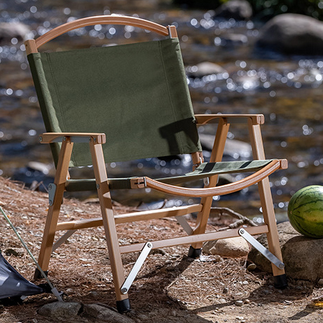 Outdoor Folding Beechwood Kermit Chair