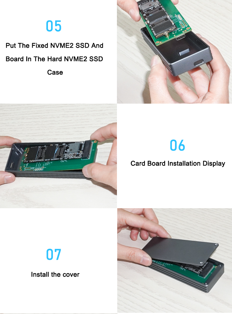 Thunderbolt 3 40Gbps NVME SSD Enclosure