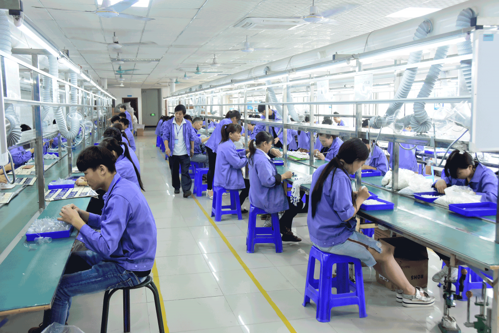 Earphone Assembly Line