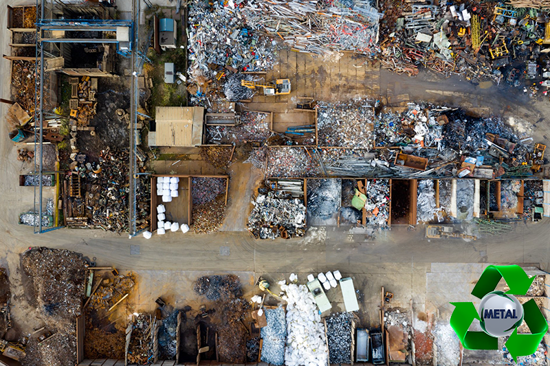 Recycling yard