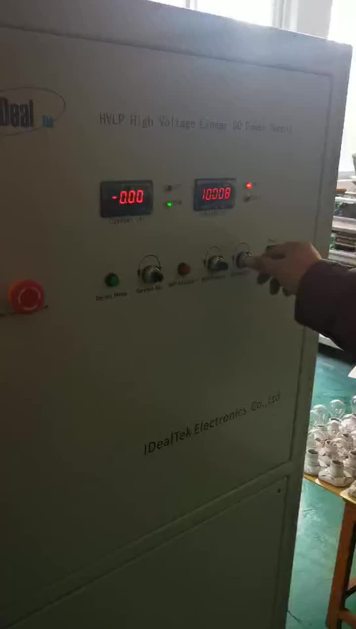 Video sulla protezione dei cortocircuiti dell&#39;alimentatore lineare ad alta tensione