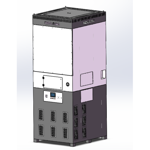 Self circulating welding fume purifier