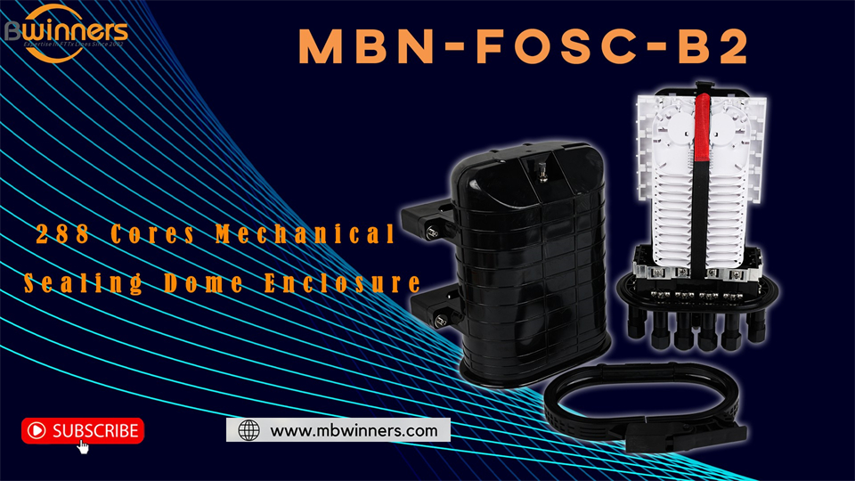 MBN-FOSC-B2 288 núcleos Sellado de sellado mecánico Cinete de domo