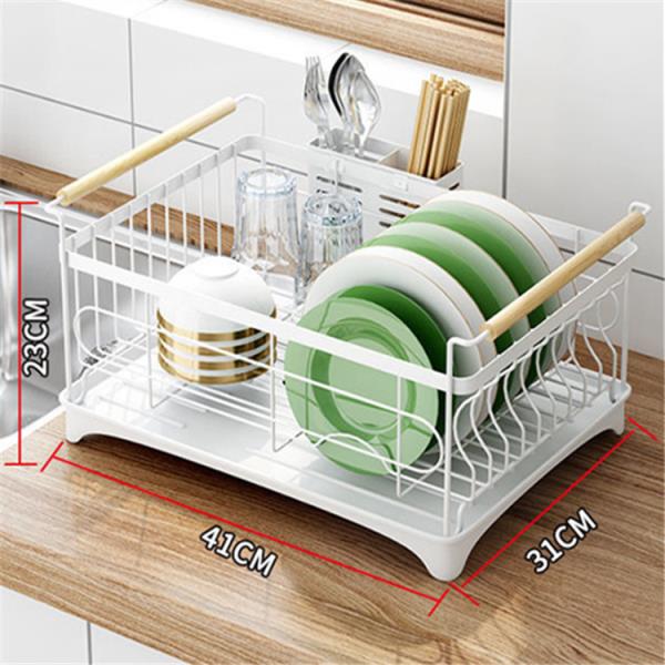 201 stainless steel+baking paint dish rack