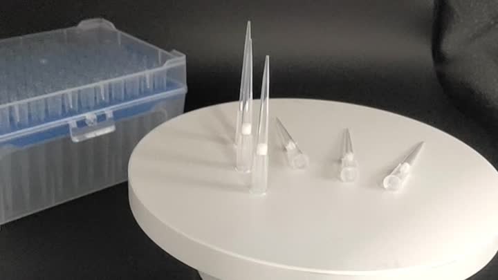 100UL TIPS DE PIPETTE, FILTRE, STERILE ET TRANSPARENT Box