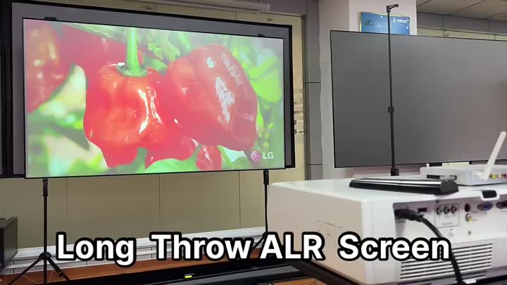 Long Throw ALR Projector Screen