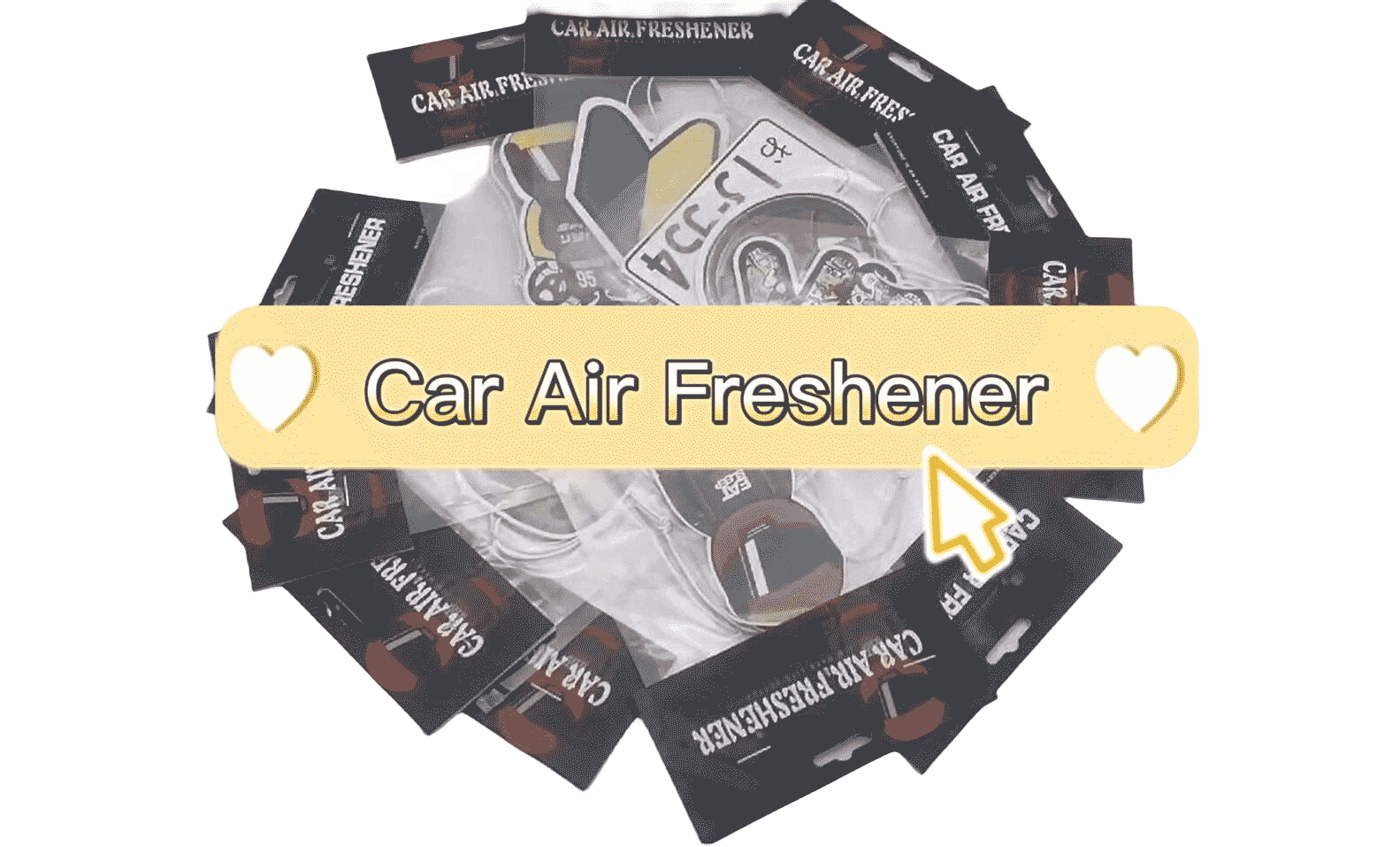 Different Fragrance Custom Paper Car Air Freshener Car Custom Air Freshener Paper Car