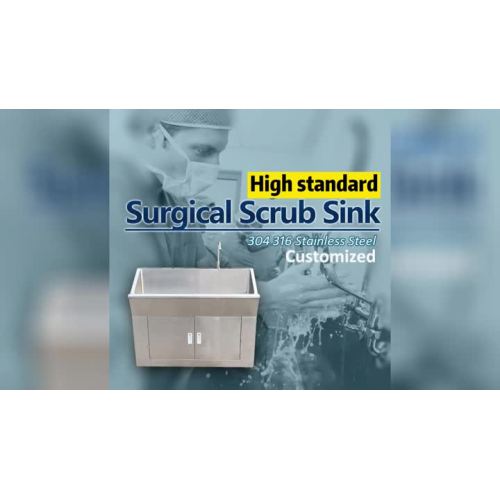 Medical hand wash sink