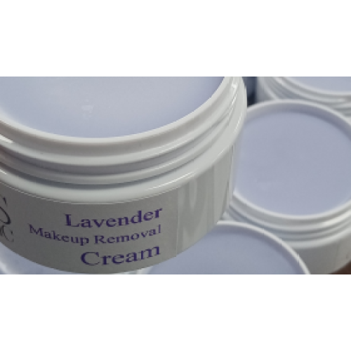 Customer testing makeup removal cream