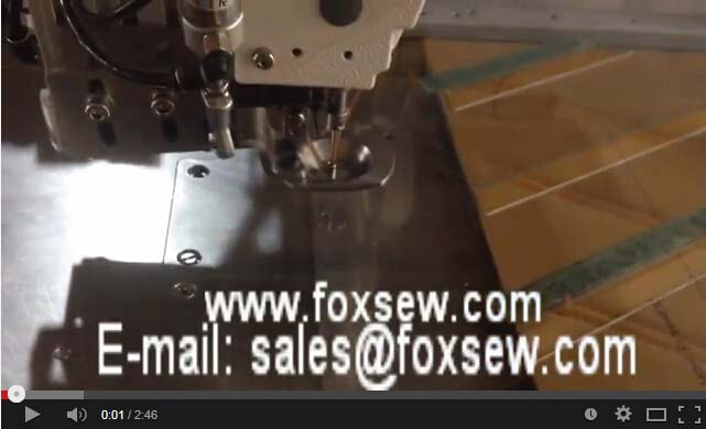 Automatic Pattern Sewing Machine for Car Seats 