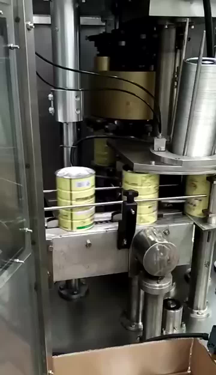 Máquina de cierre de latas de nitrógeno al vacío