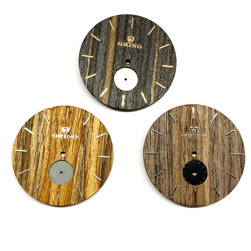 wooden watch dial custom