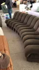 Sofá de sofá serpiente de conjunto moderno sofá modular
