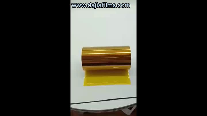 Amber Gold Color Pi Film