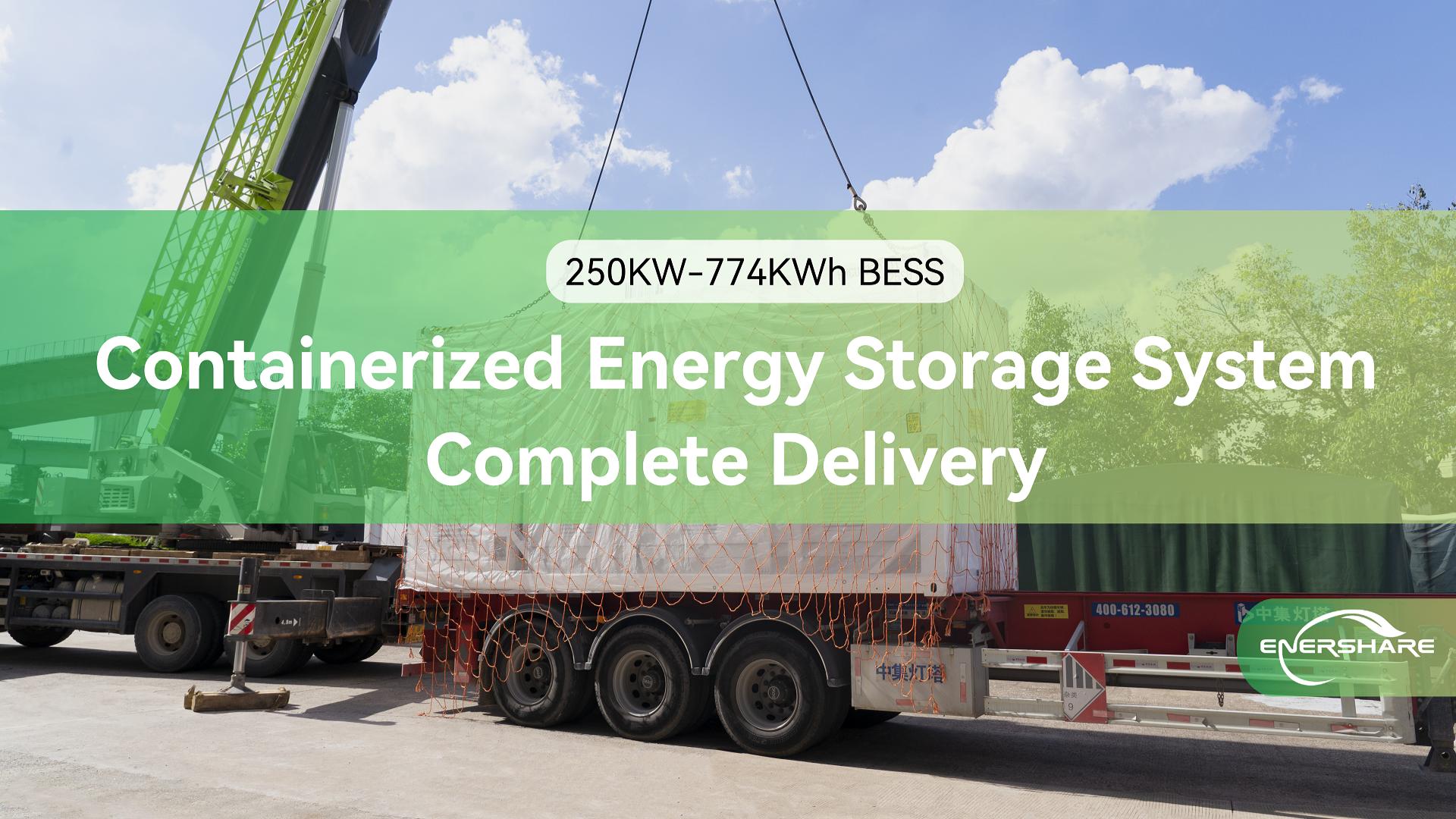 Completo di consegna Containeried Energy Storage sys