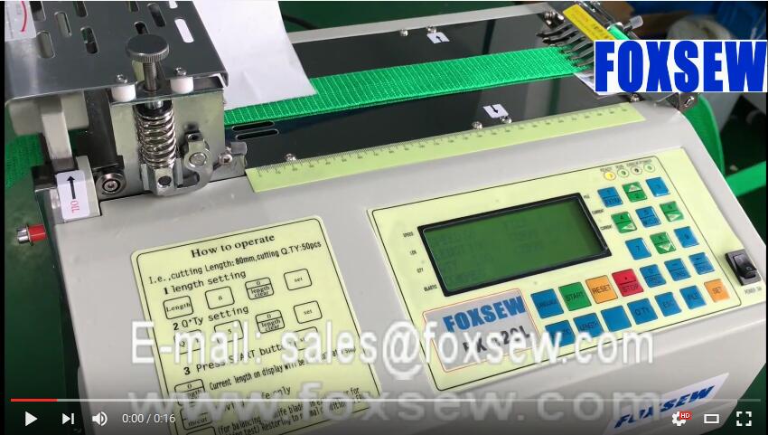 Automatic Ribbon Cutting Machine Cold Knife 