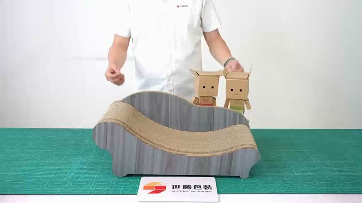 Wavy Cat Scratch Board for Fun and Healthy Play