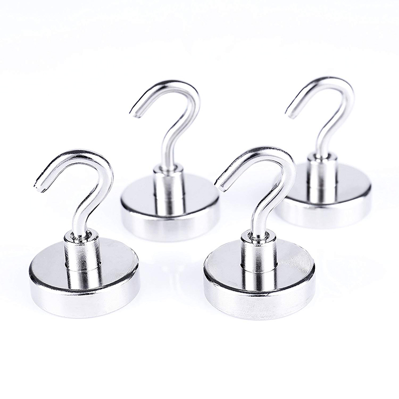 Powerful D32mm Neodymium magnet hook 