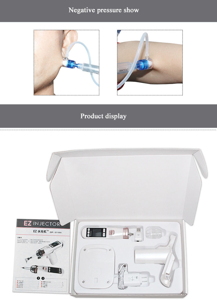 microneedle makinesi dondurulmuş cilt mezo mezoterapi tabancası hyaluronik kalem tabancası iğnesiz enjektör mesoterapia yeni güzellik ekipmanları