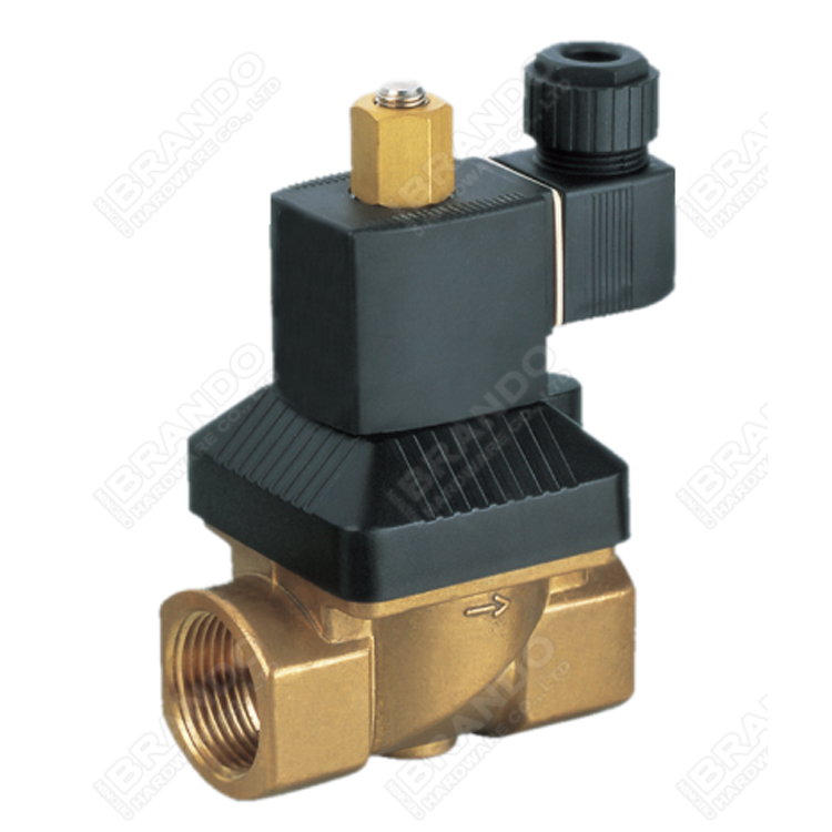 5404 A 1/2'' High Pressure Brass Solenoid Valve 12V 24V DC 120V 230V 50Hz 3