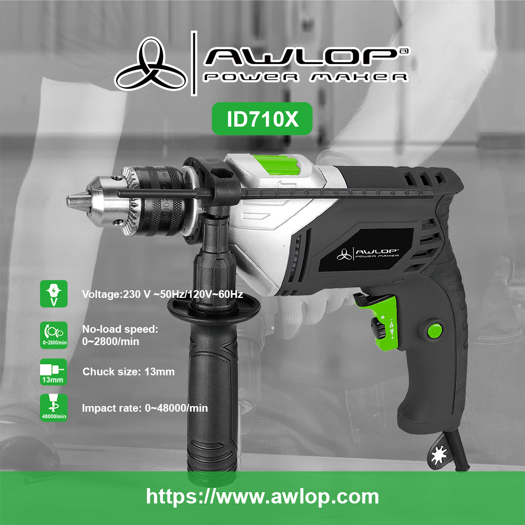 ID710X AWLOP 13 mm Hammer Impact Drill Drift