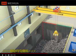 Intelligent Wastes Grab Crane for Incineration Plant