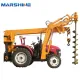 Tracteur Crane Tower Tools Tools with Earth Auger