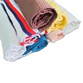 Печата Seersucker Muslin Cotton Cotton Double Layer Fabric для детей1