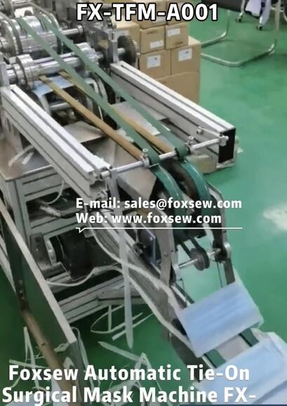 Tie-On Surgical Face Mask Making Machine