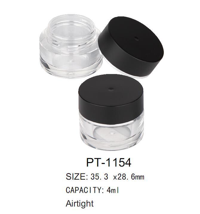 contenedor cosmético de plástico PT-1154