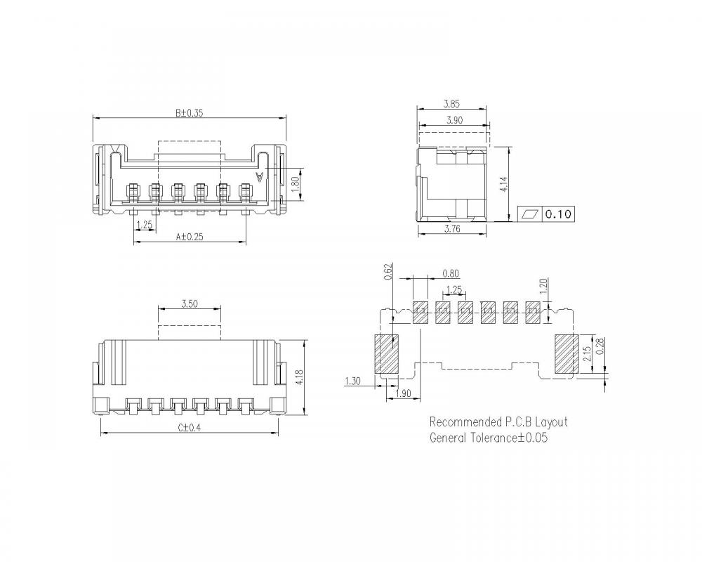 1 25mm Pitch 90 Wafer Aw1259vm Xp Smt Type Jpg