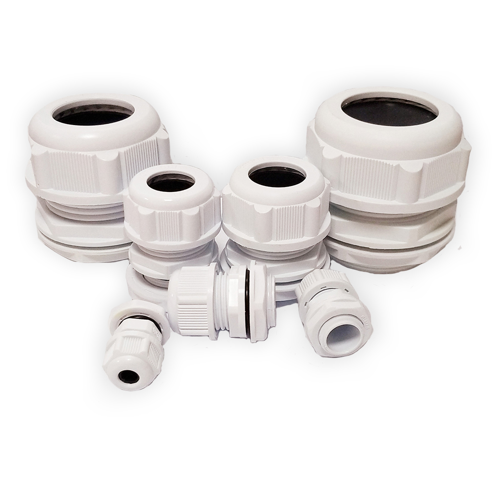 IP68 Plastic PG7- PG48 M12- M63 Nylon cable gland