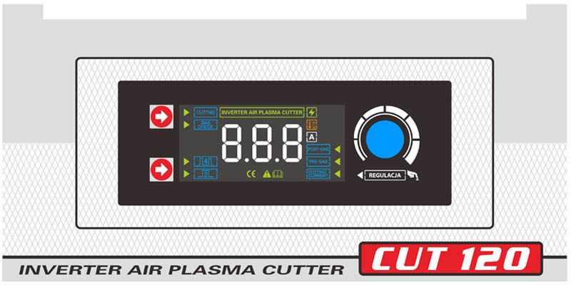 plasma cutters display