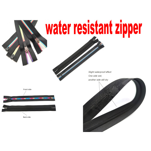 What are the advantages of choosing a Water Resistant Zipper?