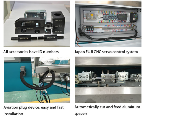 เครื่องดัดอลูมิเนียมแบบอัตโนมัติ spacer bender สำหรับฉนวนแก้วทำ2