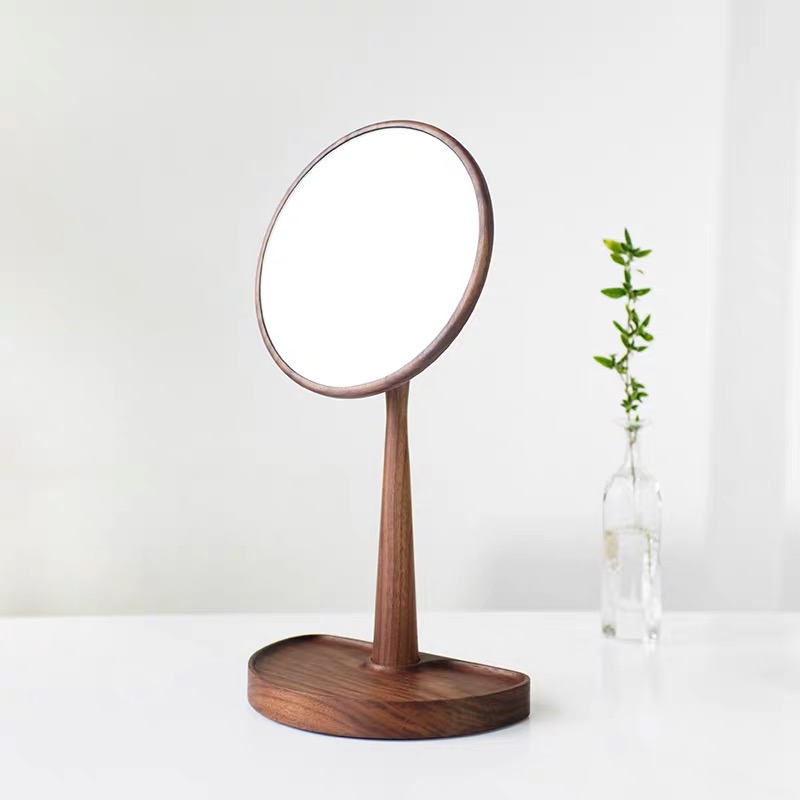 Schminktisch aus Holz mit Schubladen wood makeup vanity with drawers