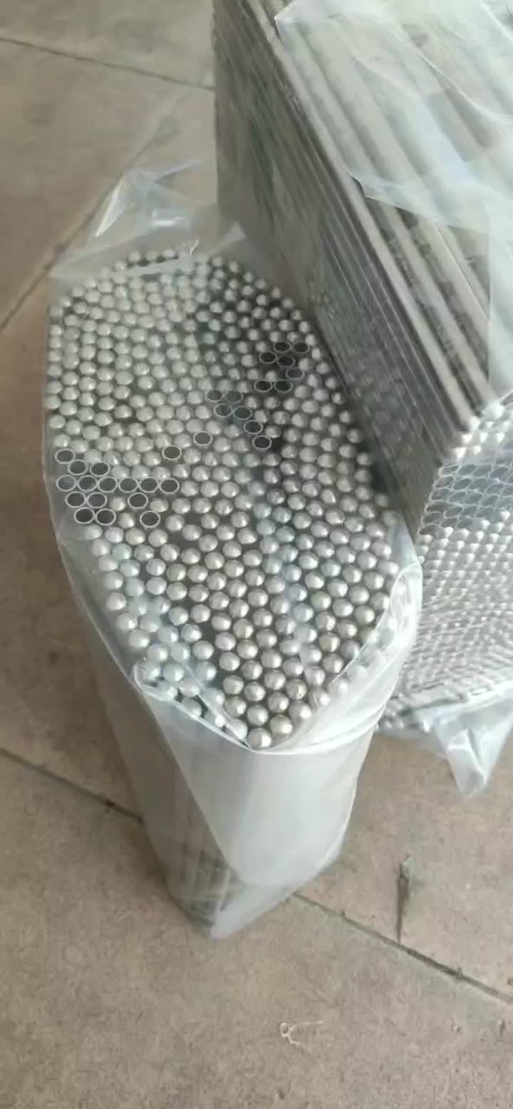 Stainless steel tube head packing