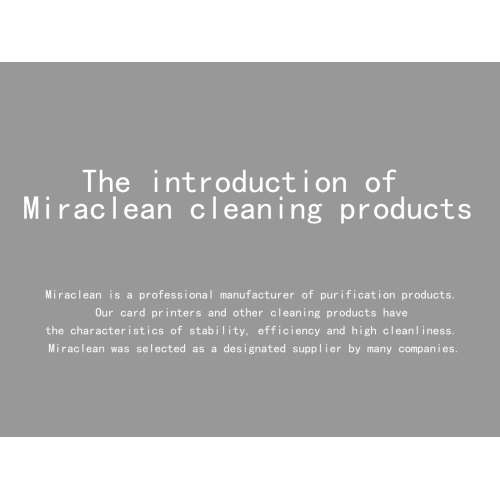 ملف تعريف منتجات تنظيف miraclean