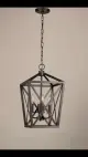 Salon de style rustique Flush Mount Lamps