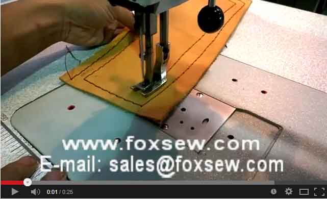 Extra Heavy Duty Walking Foot Sewing Machine for Leather 