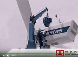 Self-Climbing Crane for Wind Power Generator Maintenance