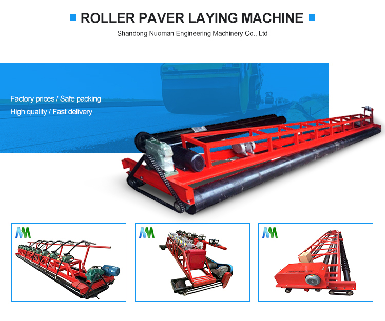 Machine de nivellement de pavage en béton avec moteur à essence / électrique / diesel Béton à moteur à trois pavés à rouleau