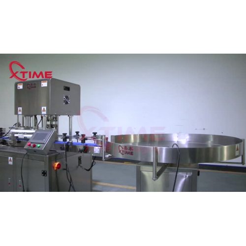 Double head powder filling machine