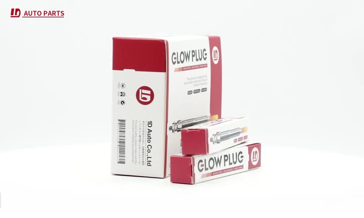 Glow plug packaging 360° display video