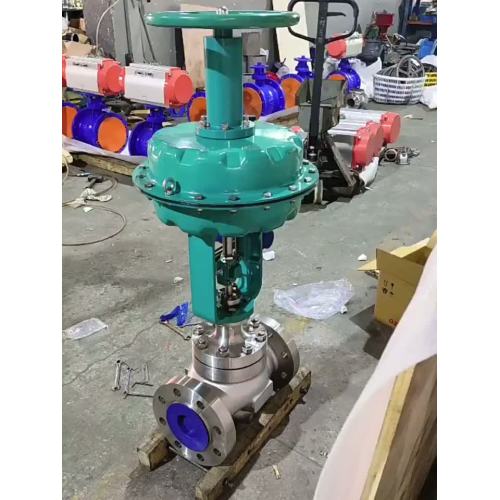 Supapă de reglare pneumatică cu un singur loc normal închisă