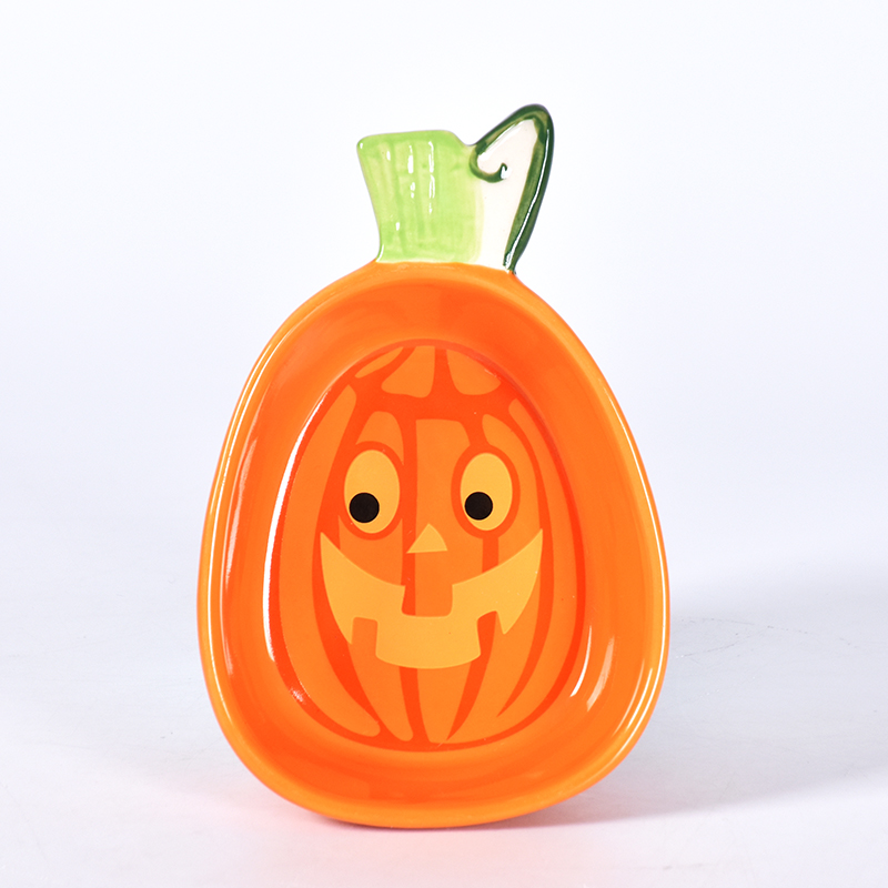 Wholesale Factory Price Halloween series Pumpkins apparition Decoration Ceramic tableware